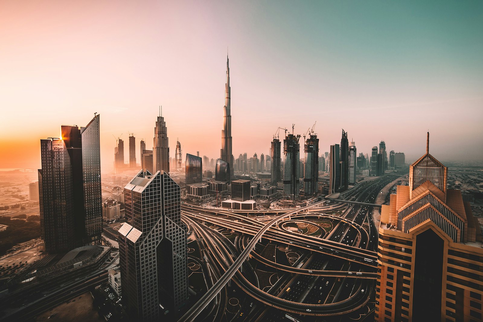The Dubai skyline, where export shipments are received